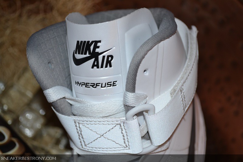 Nike Air Force 1 High Hyperfuse White Medium Grey Sample 3