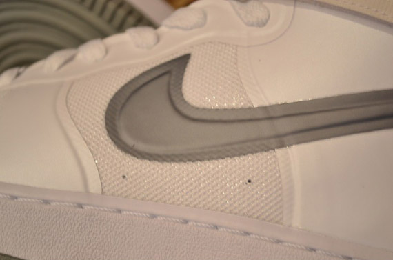 Nike Air Force 1 High Hyperfuse White Medium Grey Sample