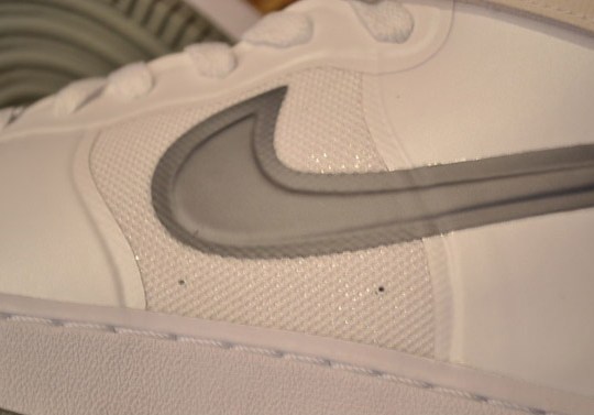 Nike Air Force 1 High Hyperfuse – White – Medium Grey Sample