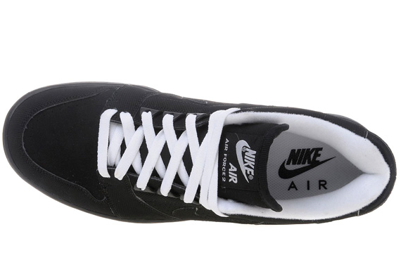 Nike Air Force Ii Low Black White Jdsports 01