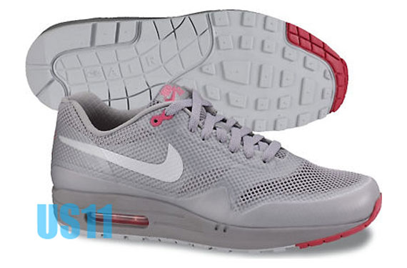 Nike Air Max 1 Hyperfuse Grey Red 01