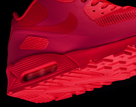 Nike Air Max 90 Hyperfuse Tonal Red 03