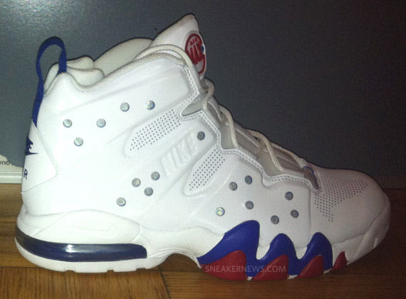 Nike Air Max Barkley – White – Royal – Red | Sample on eBay