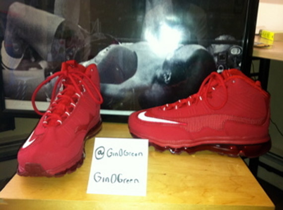 Nike Air Max Jr Tonal Red Sample Ebay 03