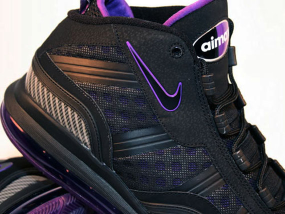 Nike Air Max Sensation 2011 Black Purple 1