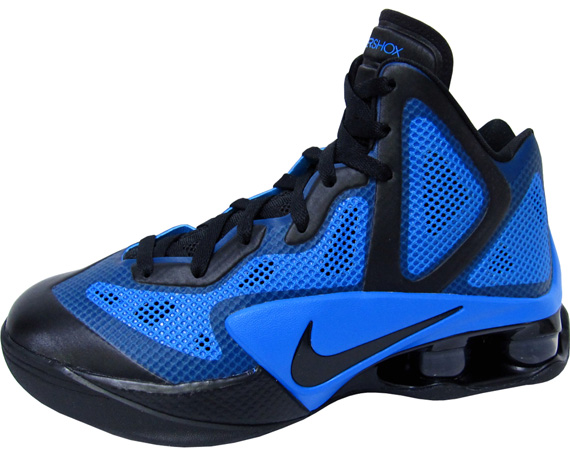 Nike Air Shox Hyperballer Black Blue 01