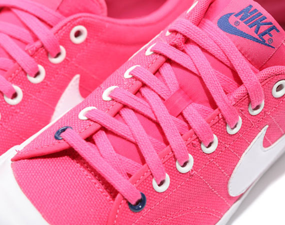 Nike All Court Low Canvas - Pink - White