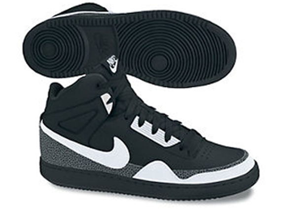 Nike Alphaballer Mid Black White Spring 2012