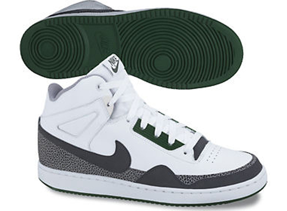 Nike Alphaballer Mid White Gorge Green Stealth Anthracite Spring 2012