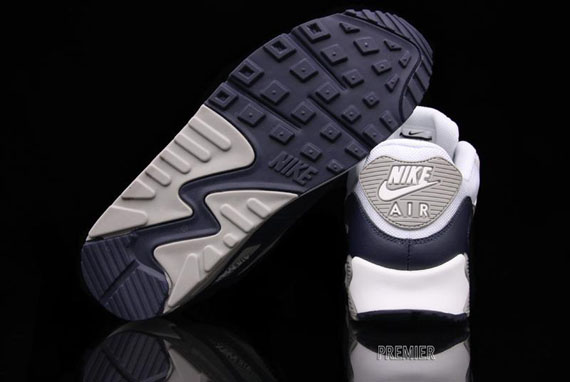 Nike Am90 White Navy Grey P 01