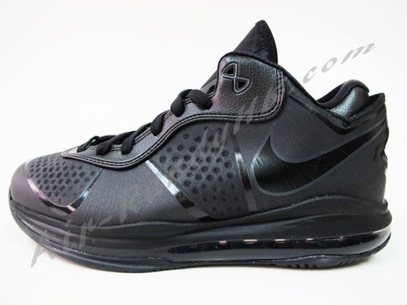 Nike Lebron 8 V2 Low Black Ar 01