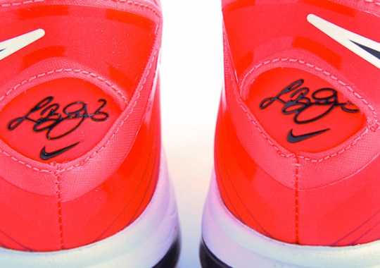 Nike LeBron 8 V/2 Low ‘Solar Red’ – Detailed Images