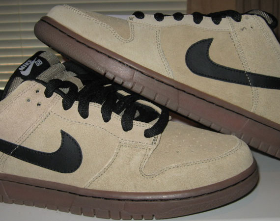 Nike SB Dunk Low - Khaki - Black | Sample on eBay