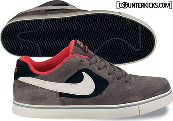 Nike Sb Zoom Paul Rodriguez 2.5 Midnight Fog Black Sport Red Birch Spring 2012