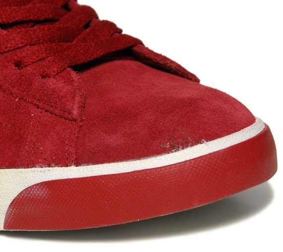 Nike Tennis Classic Ac Premium Red Suede 01