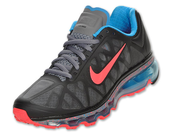 Nike Wmns Air Max 2011 Black Blue Glow Solar Red 03