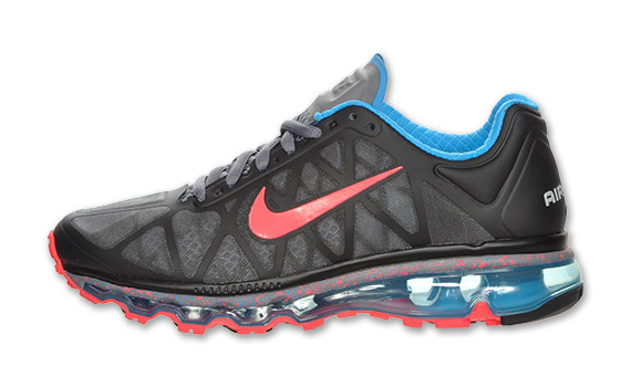 Nike Wmns Air Max 2011 Black Blue Glow Solar Red 06