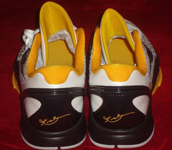 Nike Zoom Kobe Vi White Luke Walton Game Issue 06