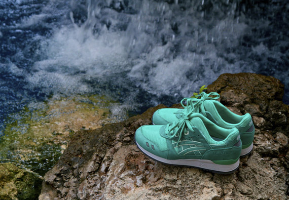 Ronnie Fieg X Asics Gel Lyte Iii Mint Leaf New Images 2