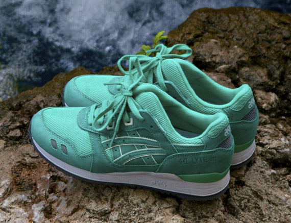 Ronnie Fieg X Asics Gel Lyte Iii Mint Leaf New Images 3