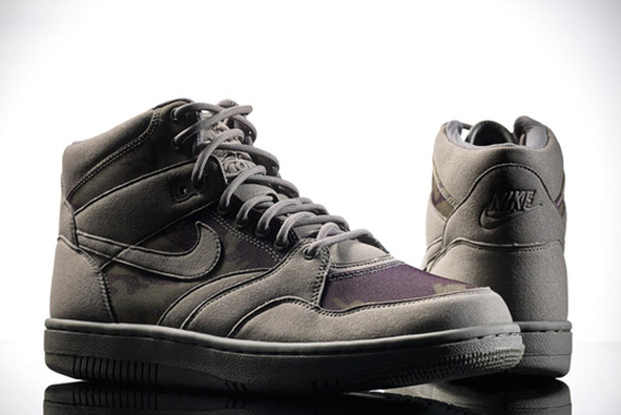 Stussy Nike Sky Force 88 Mid Grey Purple Camo 1