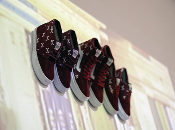 Vans Syndicate X Wtaps Burgundy Bones Pack Sneakers 02