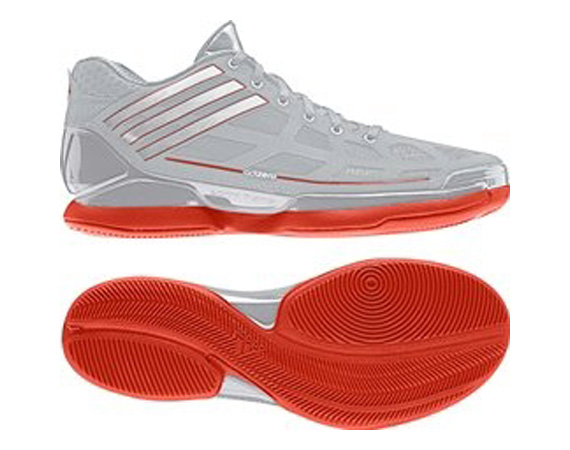 Adidas Crazy Light Low Grey Red