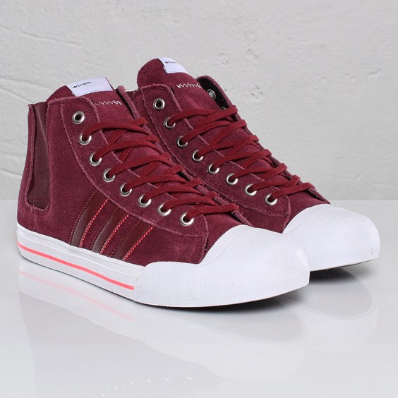 Adidas Originals Ao Toss Hi Burgundy 2