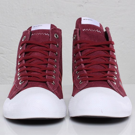 Adidas Originals Ao Toss Hi Burgundy 3