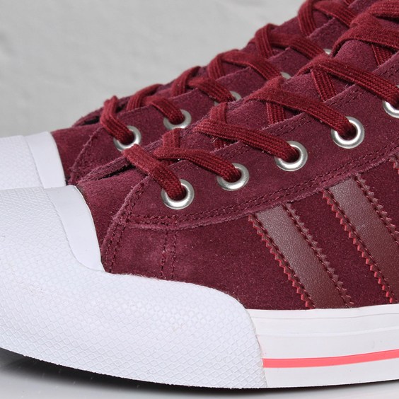 Adidas Originals Ao Toss Hi Burgundy 6