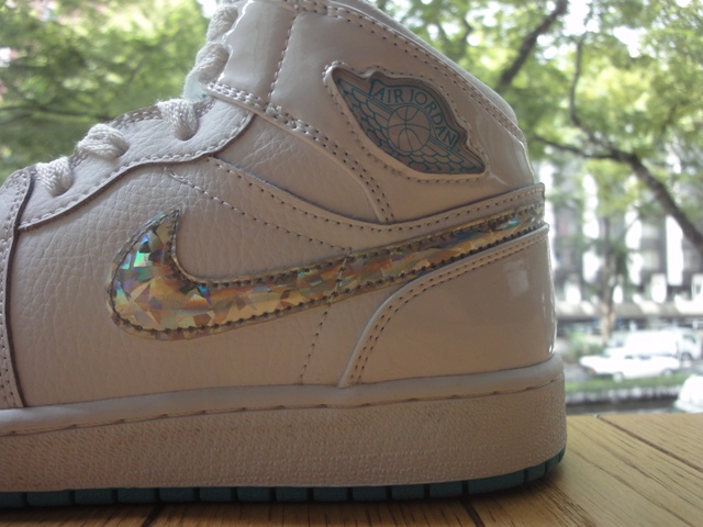 Air Jordan 1 Phat Gs Diamond Swoosh 1