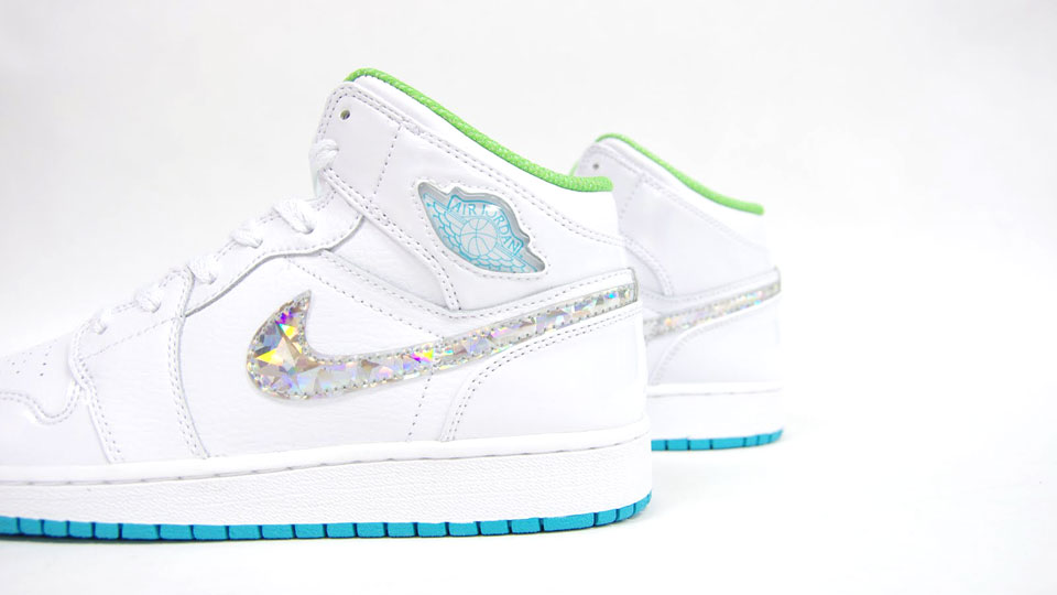 Air Jordan 1 Phat High Gs Diamond Swoosh 10