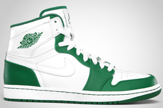 Air Jordan 1 Retro High White Pine Green 1