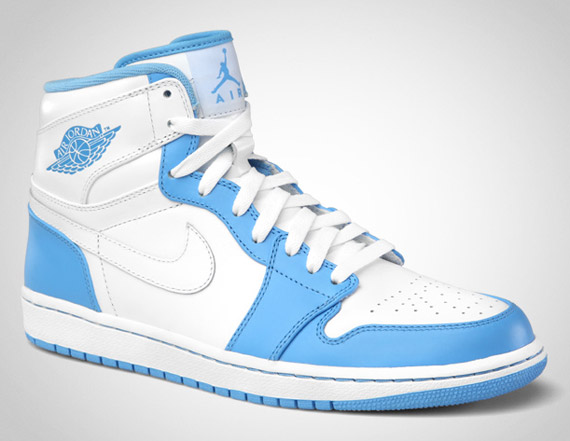 Air Jordan 1 Retro High White University Blue 2