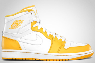 Air Jordan 1 Retro High White Varsity Maize 1