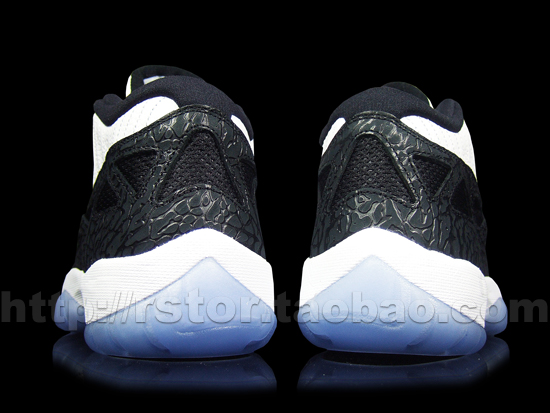 Air Jordan 11 Ie Low White Black Metallic Silver 6