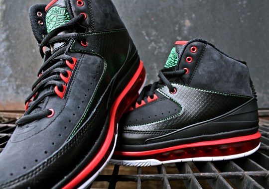 Air Jordan 2.0 – Black – Varsity Red – Classic Green – New Photos