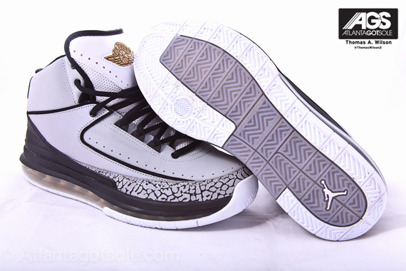 Air Jordan 2.0 Gs Grey Gold Black Ags 11