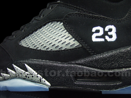 Air Jordan 5 Retro Black Metallic Silver 2011 12