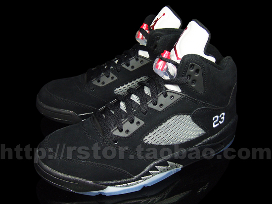 Air Jordan 5 Retro Black Metallic Silver 2011 5