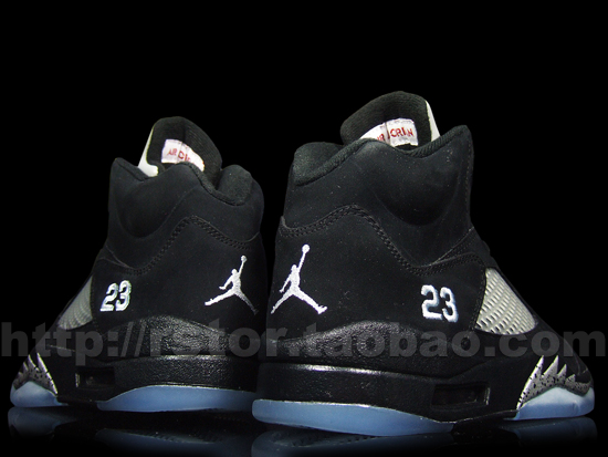 Air Jordan 5 Retro Black Metallic Silver 2011 6