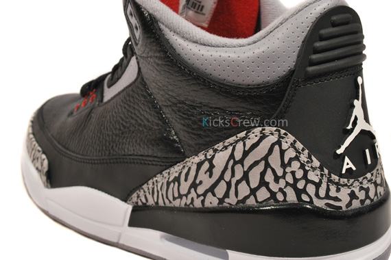 Air Jordan Iii Retro 2011 Black Cement Kicks Crew 01