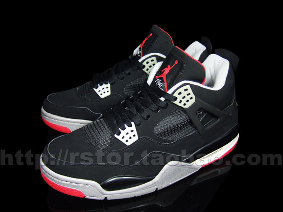 Air Jordan Iv Black Red Promo Rstor 09