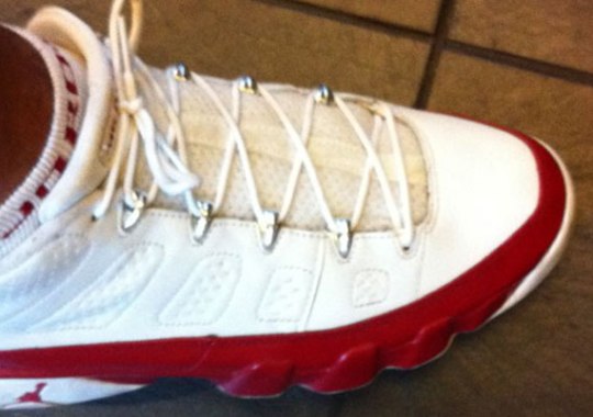 Air Jordan IX Low ‘Red Bull’ Sample