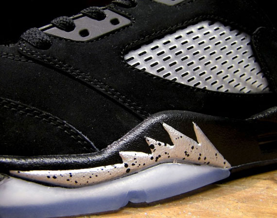 Air Jordan V - Black - Metallic Silver | Euro Release Date