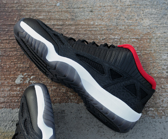 Air Jordan XI IE Low - Black - Red | Release Reminder