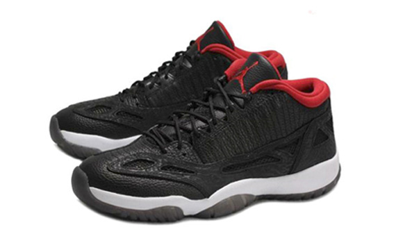 Air Jordan Xi Ie Low Black Varsity Red Jbseller 02