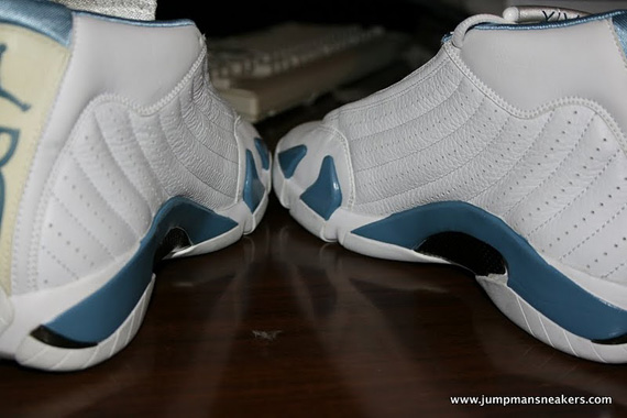 Air Jordan Xiv White University Blue Sample 06