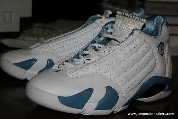 Air Jordan Xiv White University Blue Sample 11