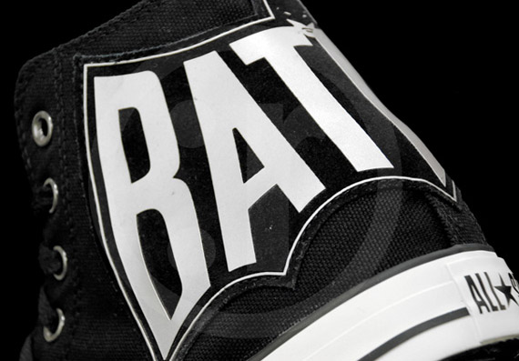 Batman X Converse Chuck Taylor High Black White 6